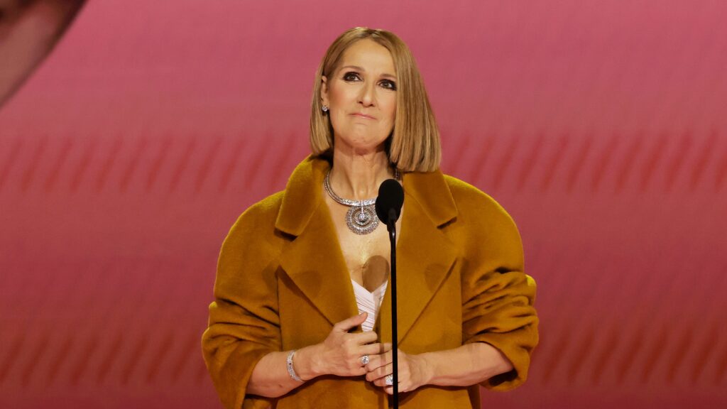 Celine Dion Appearing as Unannounced Presenter