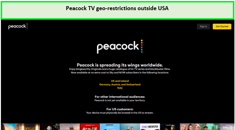 Watch Peacock TV outside the US