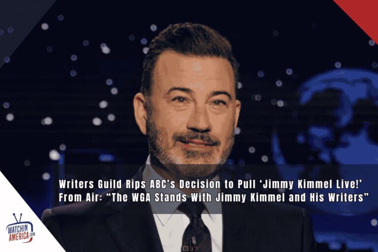 Writers Guild Rips ABC’s Decision to Pull ‘Jimmy Kimmel Live!’ From Air