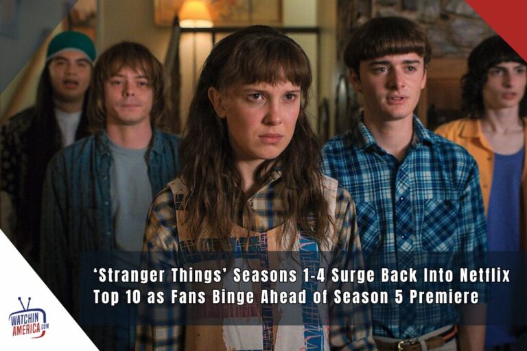 ‘Stranger Things’ Seasons 1–4 Surge Back Into Netflix Top 10 as Fans Binge Ahead of Season 5 Premiere ‘Stranger Things’ Seasons 1–4 Surge Back Into Netflix Top 10 as Fans Binge Ahead of Season 5 Premiere