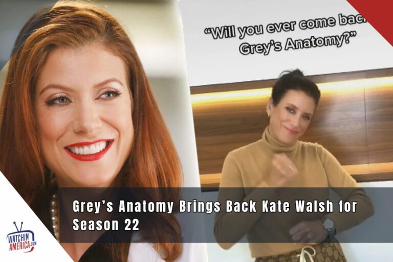 Grey’s Anatomy Brings Back Kate Walsh for Season 22