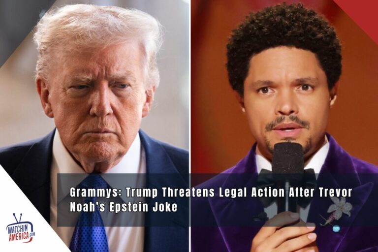 Grammys: Trump Threatens Legal Action After Trevor Noah’s Epstein Joke